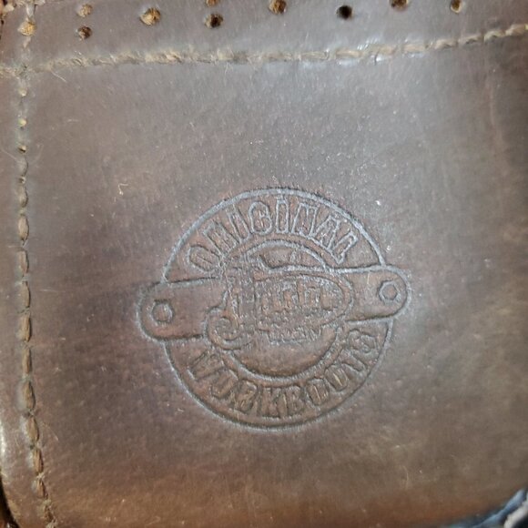 Justin Boots WK4670 - Stampede Blade Green Round Toe Wellington Work Boots - Picture 16 of 16